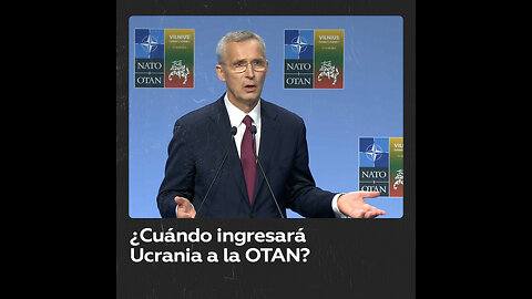 No se discutirá la membresía de Ucrania en la OTAN hasta que no gane el conflicto con Rusia