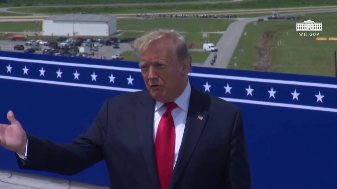 President Trump Delivers Remarks at the Viewing of SpaceX Demonstration Mission 2 Launch
