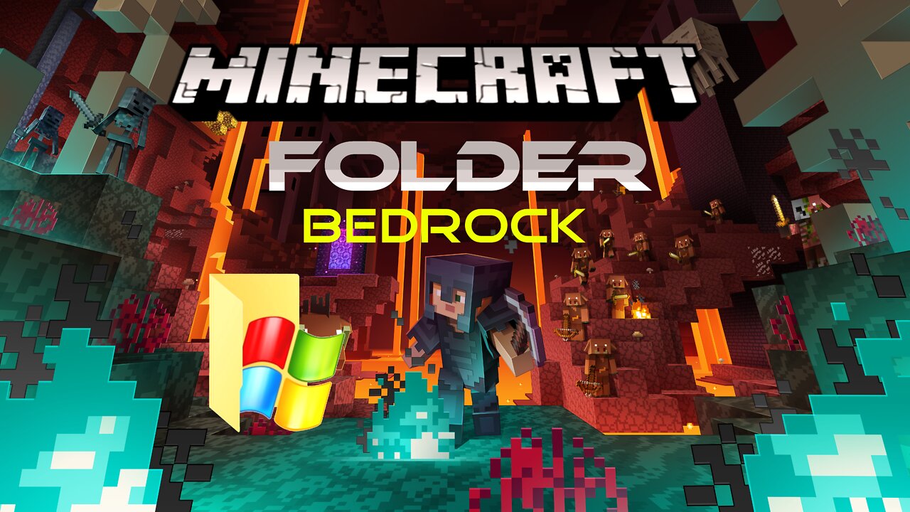 HOW TO LOCATE MINECRAFT WORLDS FOLDER BEDROCK Windows 10