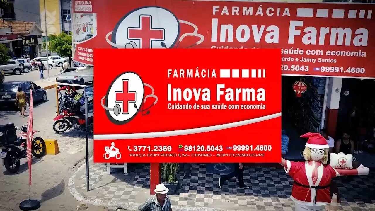 🛰 FARMÁCIA INOVA FARMA - BOM CONSELHO - PE