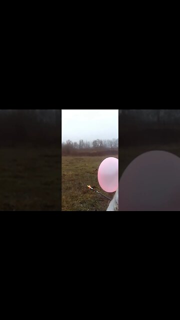 ARCHERY: 80 meter BALLOON SHOT