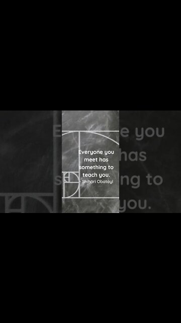 Everyone You Meet...