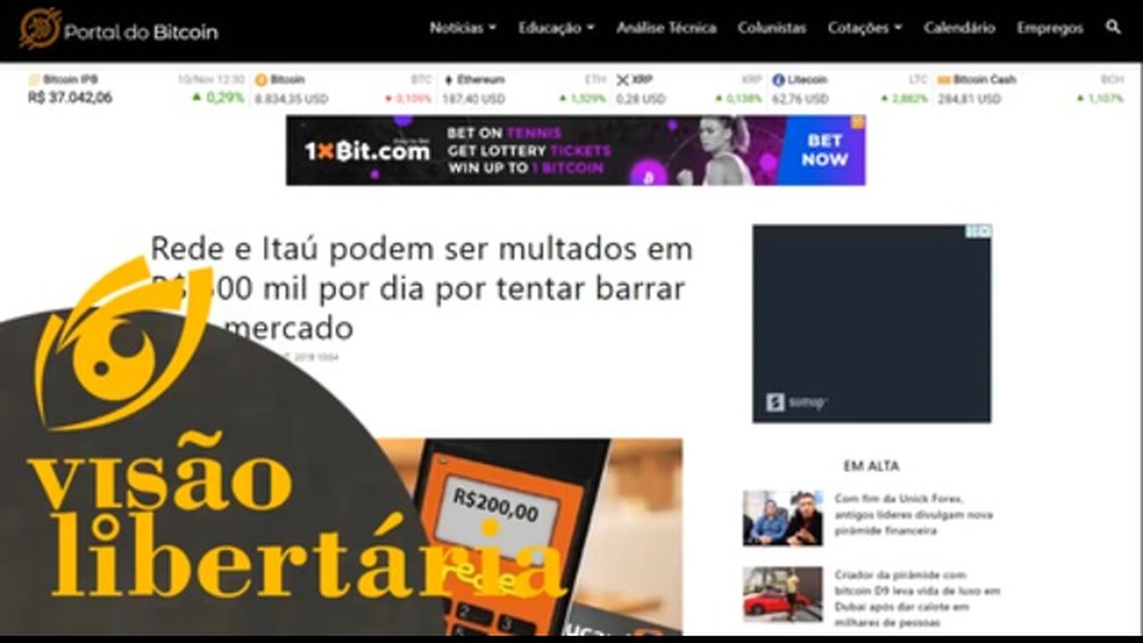 Estado tenta barrar livre mercado multando empresas por "barrarem" livre mercado | VL - 10/11/19 |