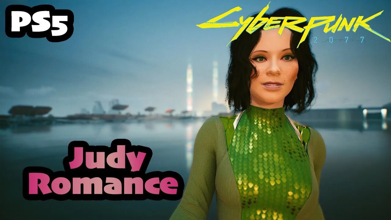 Cyberpunk 2077 | Romance scene of Judy [PS5 1.5 Female V CORPO]