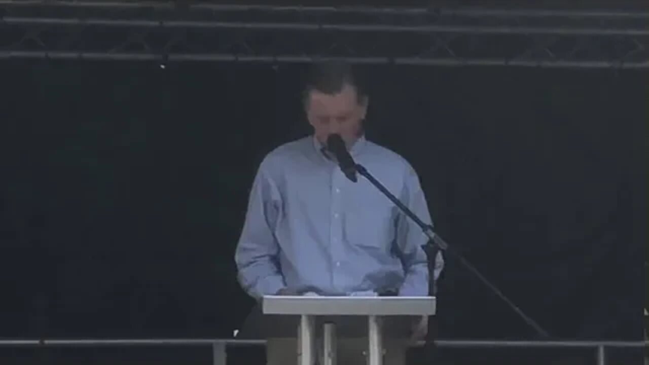 Congressman Paul Gosar At Free Tommy Robinson Rally On Guerilla TV Channel