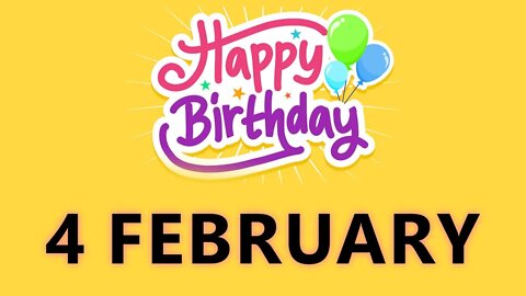 Happy Birthday to All who have Birthday on 04 March - Birthday Wish From Birthday Bash