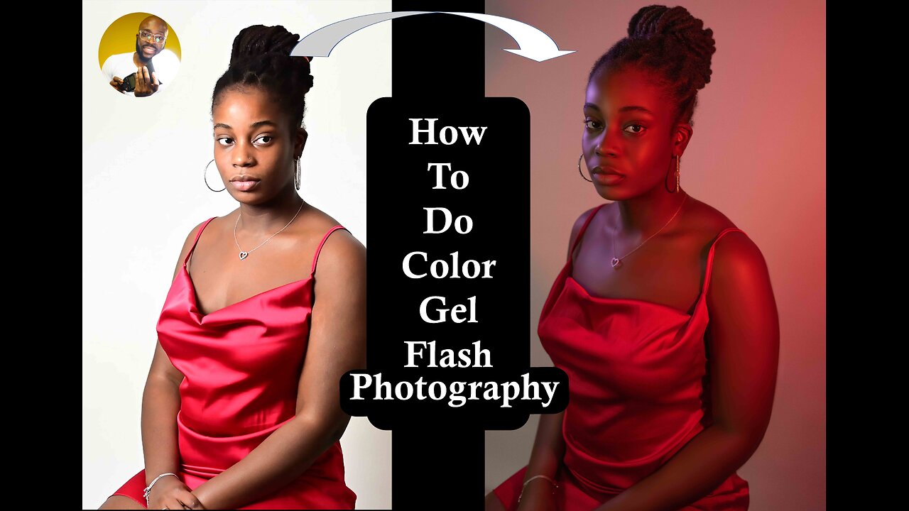 How To Do Flash Photography with Color Gels with @blackgirlbigcity3569