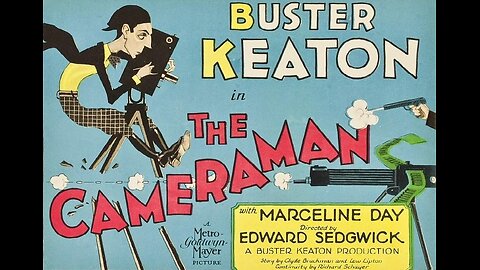 THE CAMERAMAN 1928 Buster Keaton & Marceline Day FULL MOVIE #37 AFI BEST SILENT FILMS