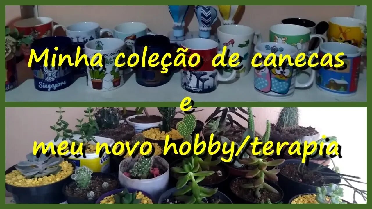 Minha COLEÇÃO DE CANECAS E FLORES - é uma TERAPIA I Cinthia Artea