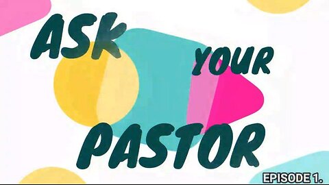 CHECK OUT OUR NEW EPISODE OF ‼️“ASK YOUR PASTOR”‼️