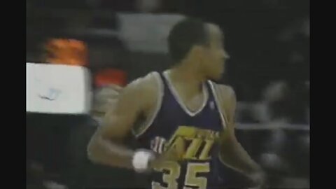 Darrell Griffith 21 Points @ Warriors, 1989 Playoffs Game 3.