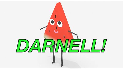 Happy Birthday DARNELL! - WATERMELON Birthday Song