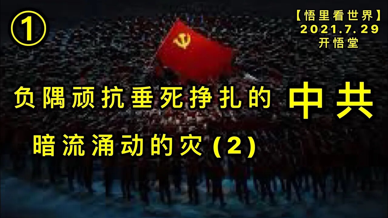 KWT2171(1-2)暗流涌动的灾-负隅顽抗垂死挣扎的中共20210729-4【悟里看世界】