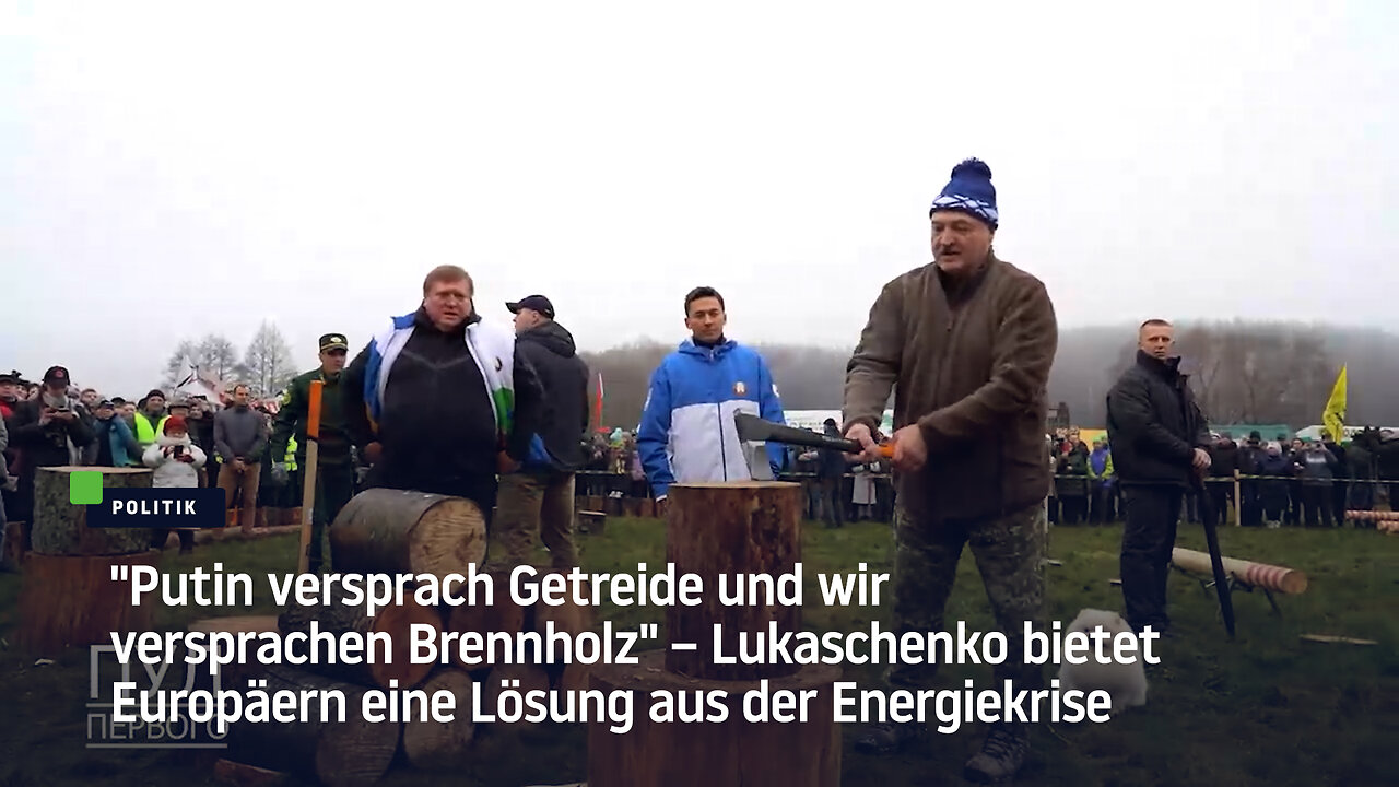 "Putin versprach Getreide und wir versprachen Brennholz" – Lukaschenko über die Energiekrise