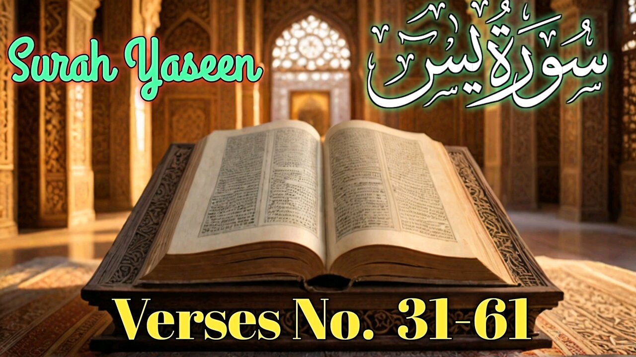 Unlocking the Hidden Gems in Surah Yaseen 31-65 - Quran Reflections