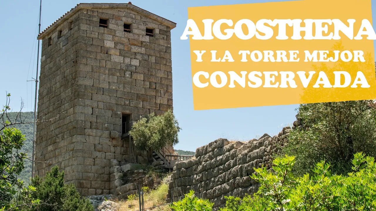 Aigosthena - La torre y "muralla larga" mejor conservada de Grecia