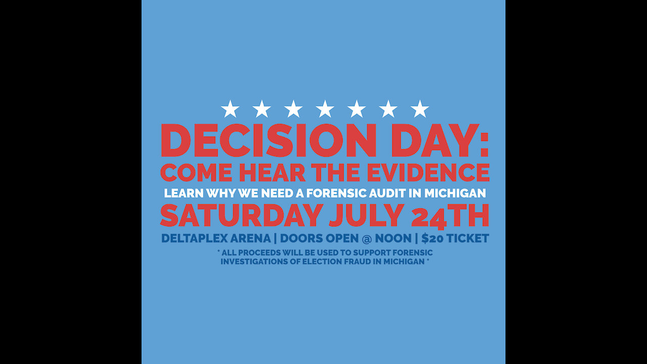 PART 3 - Decision Day: Come Hear the Evidence