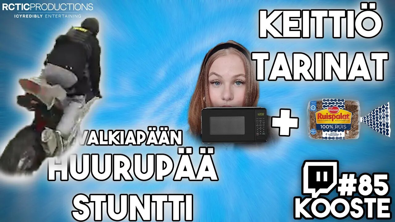 VALKIAPÄÄN HUURUPÄÄ STUNTTI JA JOANNAN KEITTIÖ TARINAT | TWITCH KOOSTE 85