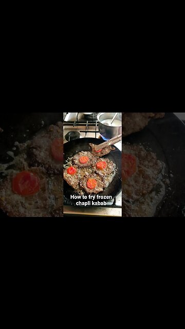 how to Fry frozen chapli kabab | how to fry frozen chapli kabab | mutton minced kabab fry | yummy