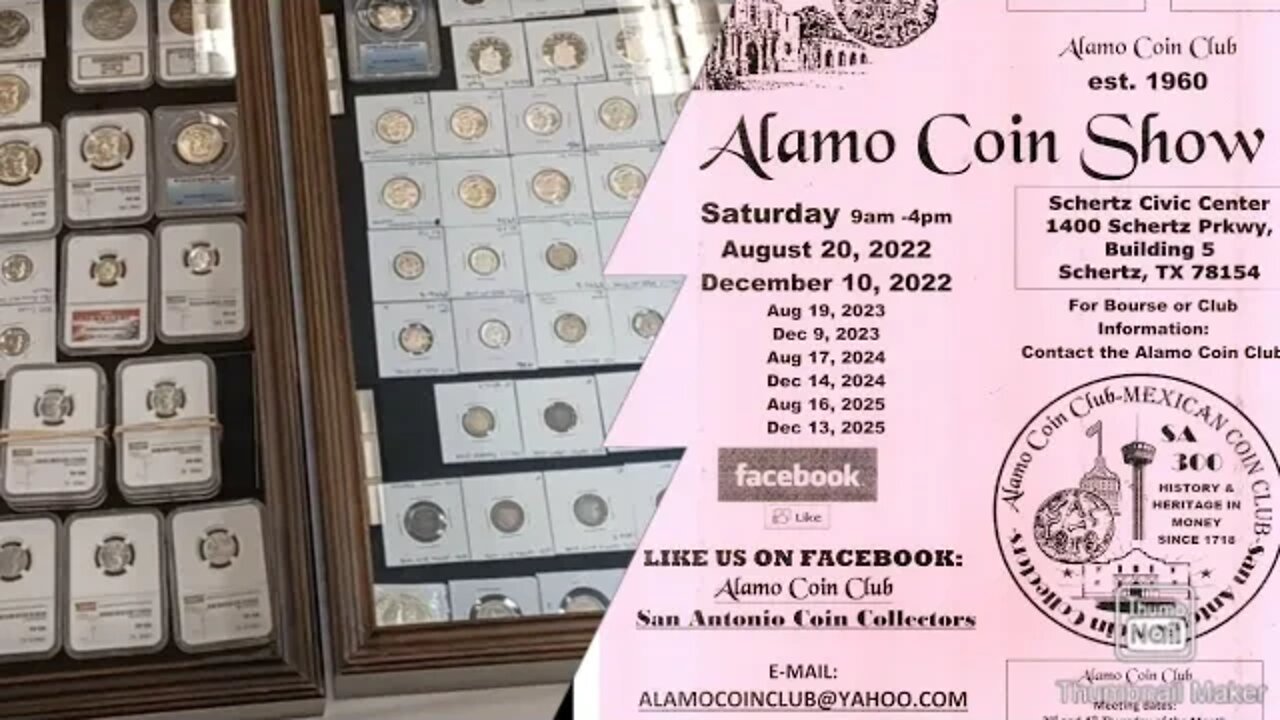 My Weekend Wrapped Up in One Video. Alamo Coin Show was Crazy