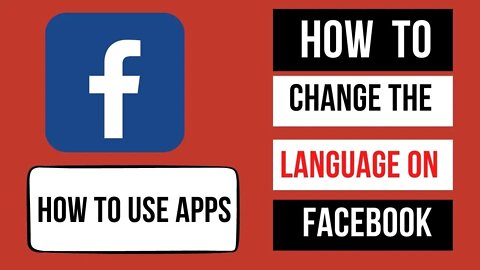 How To Change The Language On Facebook | change facebook language