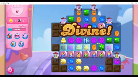 Candy Crush Level 5754 Talkthrough, 20 Moves 0 Boosters