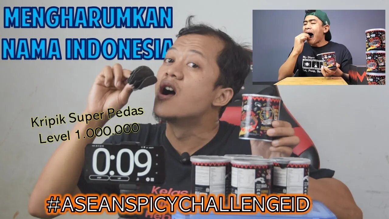 ASEAN Spicy Challenge Mister Potato X Daebak Ghost Pepper Bawa Nama Indonesia @tanboy kun