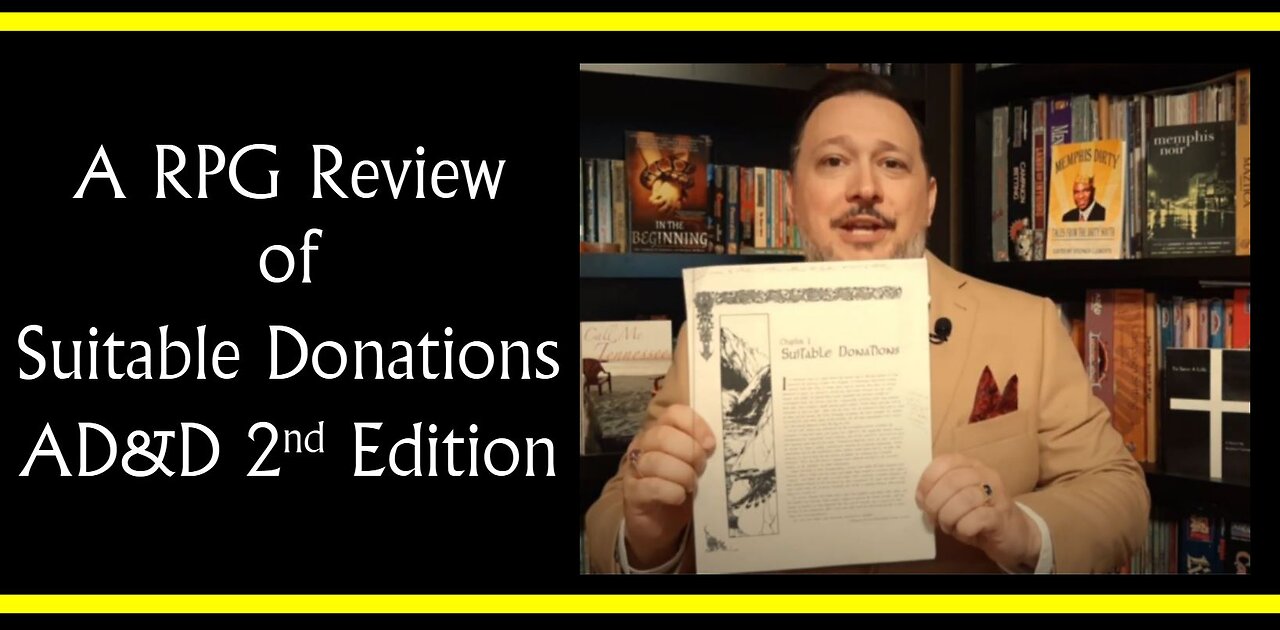 Suitable Donations from AD&D 2nd edition (RPG Review)