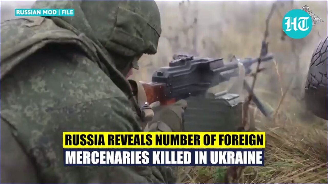 The Russian Defence Ministry released the number of mercenaries killed in Ukraine.