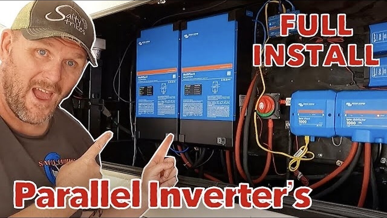 FULL INSTALL: Installing Victron Multiplus 2 in Parallel!