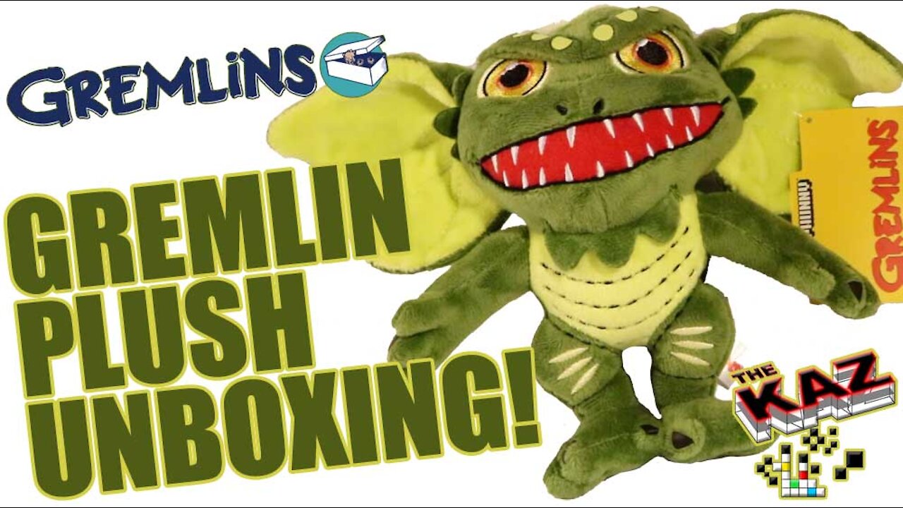 Gremlin Plush Toy Unboxing and Review