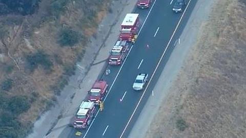 Firefighters continue to battle Jennings Fire