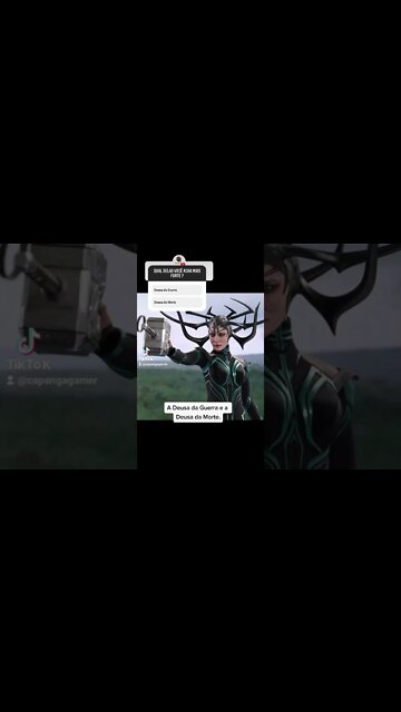 Qual você prefere. Deusa da Guerra ou Deusa da Morte ?