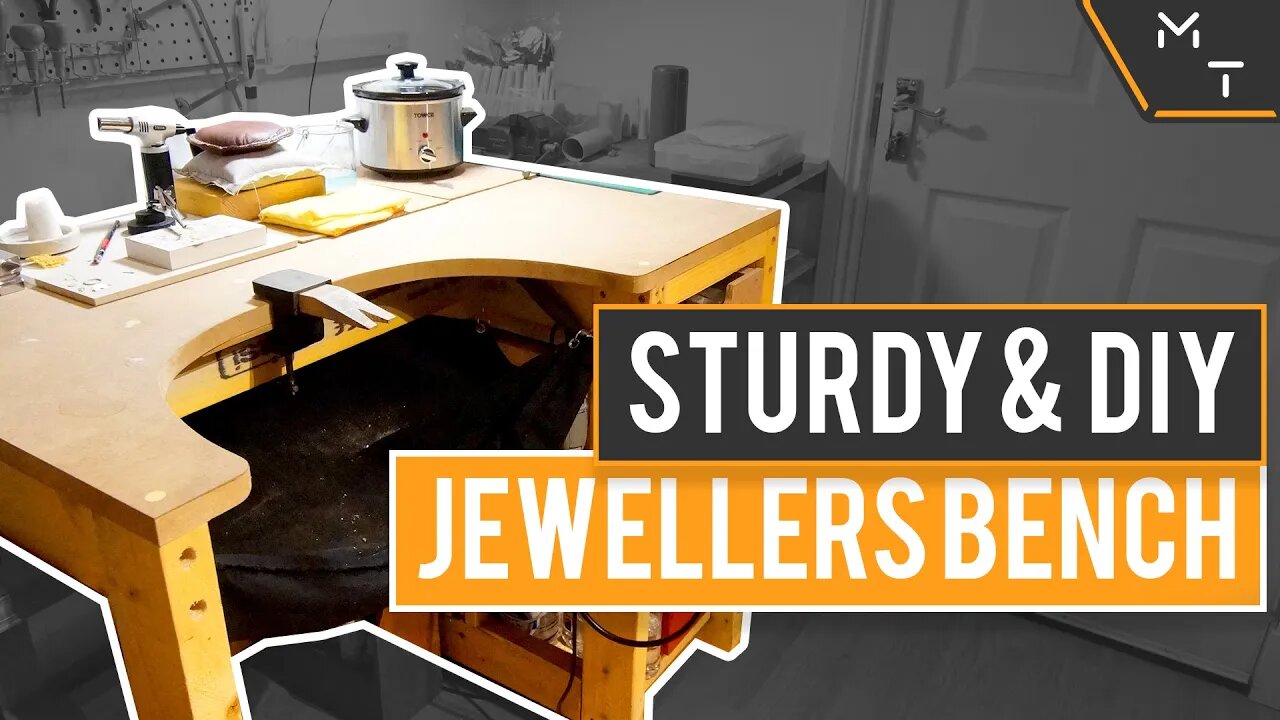 How To Build A Jewellers Bench / DIY Jewellery Workbench