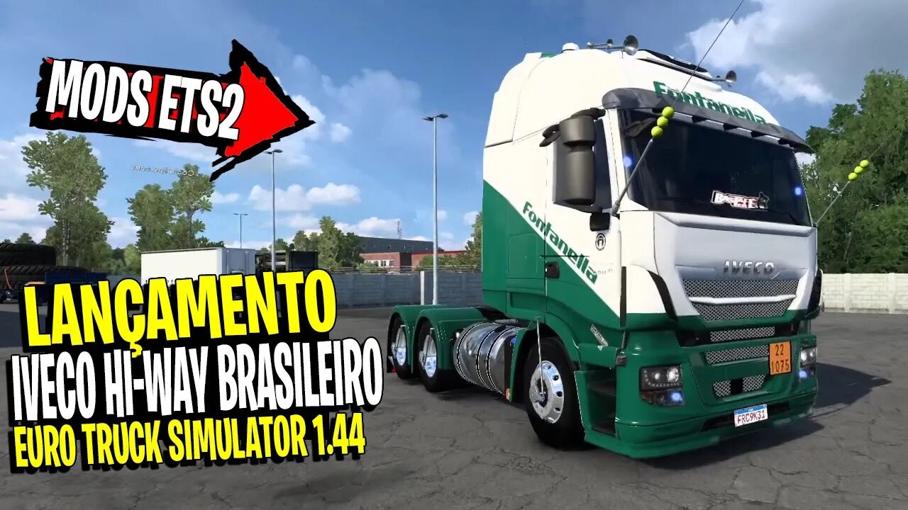 ▶️ETS2 1.44 LANÇAMENTO IVECO HIWAY EURO TRUCK SIMULATOR 2 2022