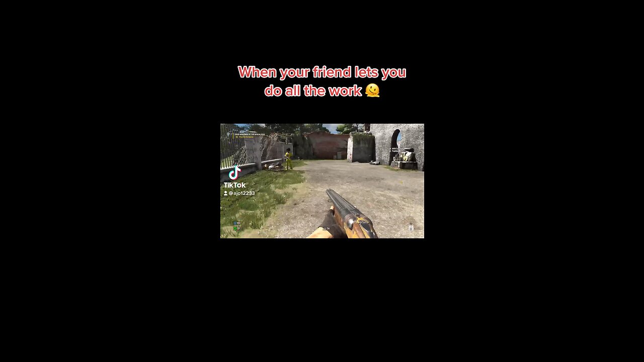 When your friend lets you do all the work 🫠