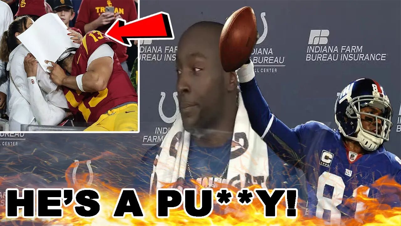 Ex NFL champs Amani Toomer and Robert Mathis DESTROY Caleb Williams for CRYING in his mother's arms!