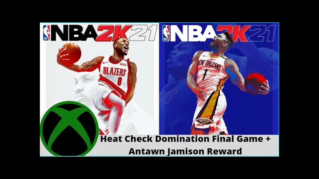 Nba 2k21 Next Gen Heat Check Domination Final Game + A look at Antawn Jamison Reward