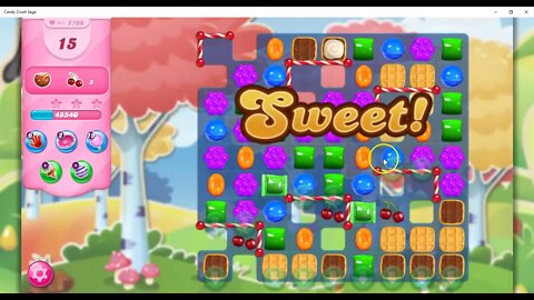 Candy Crush Level 5708 Talkthrough, 35 Moves 0 Boosters