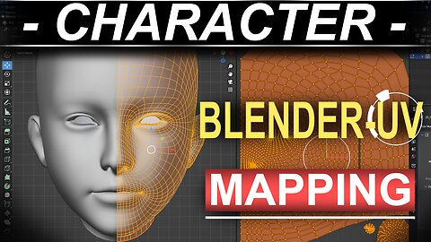 Blender Character Polymodeling & UV Mapping Demonstration (NSFW)