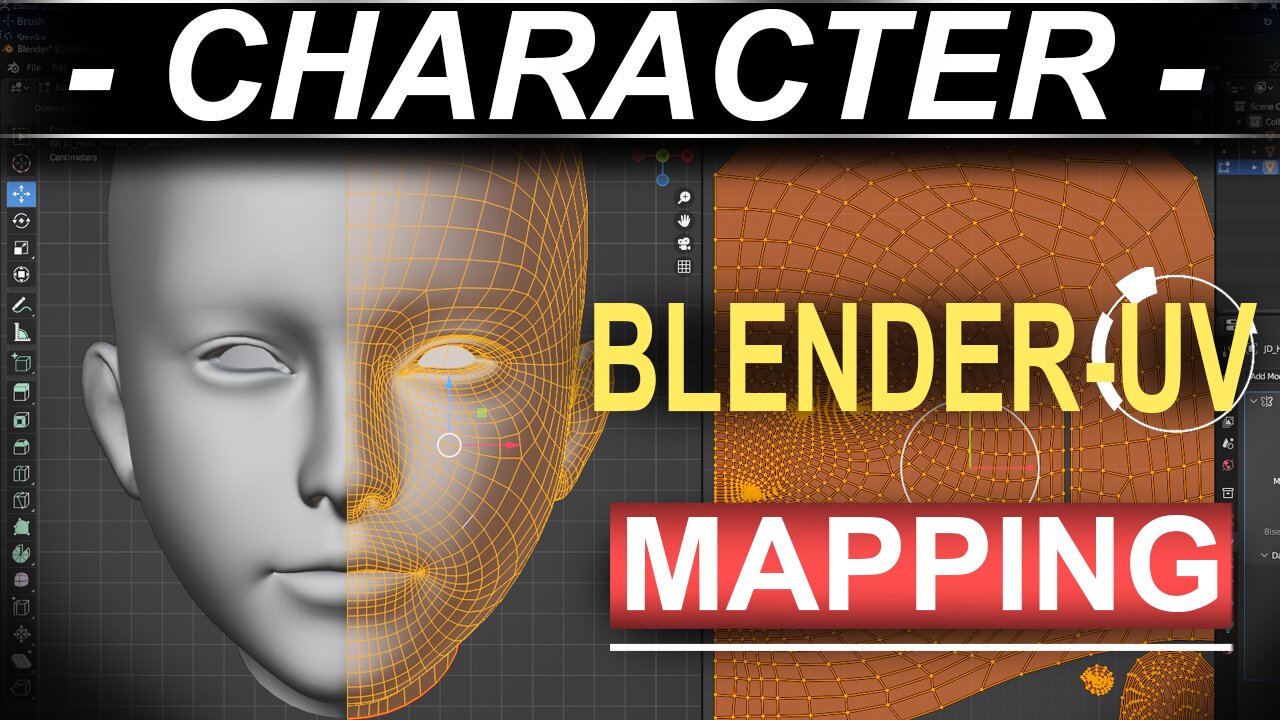 Blender Character Polymodeling & UV Mapping Demonstration (NSFW)
