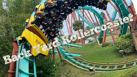 Back yard rollercoaster