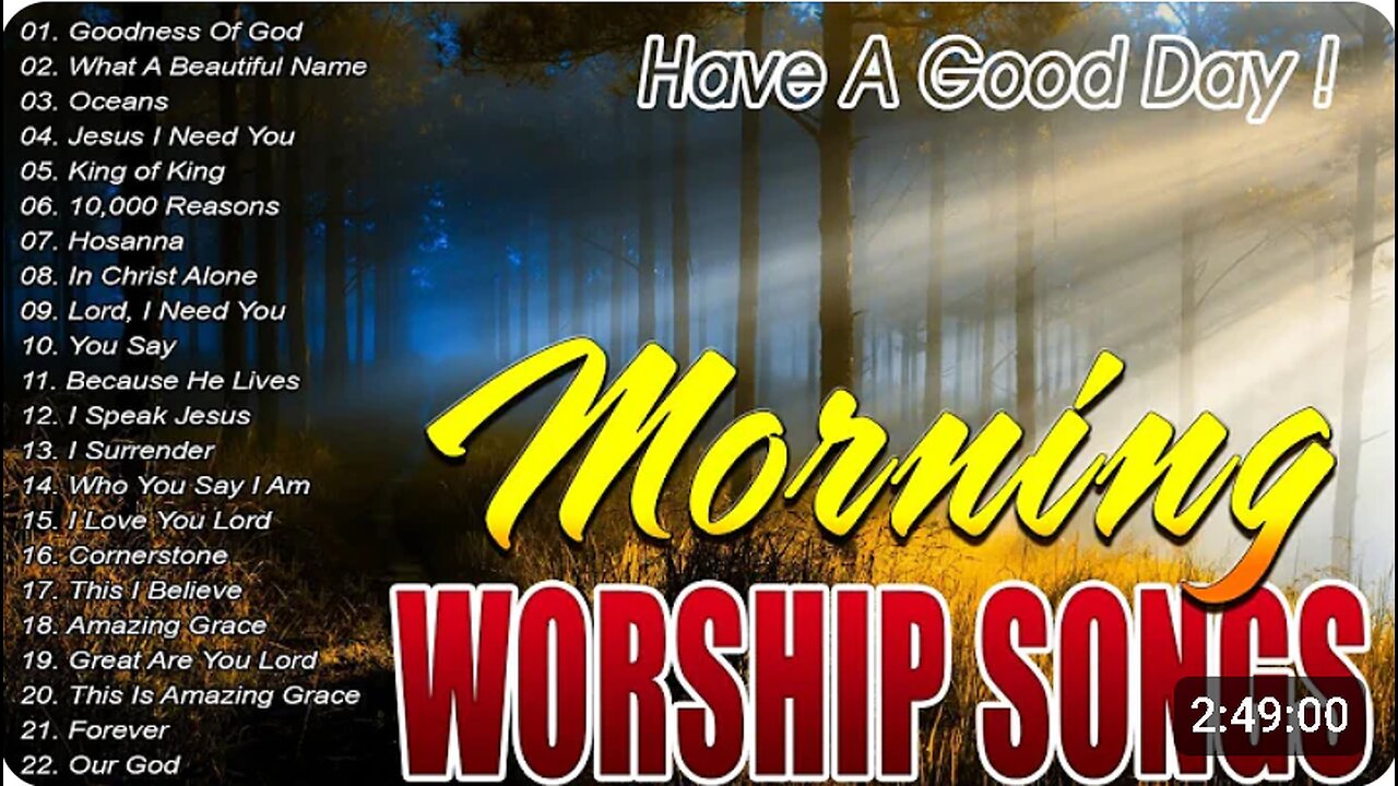 BEST MORNING WORSHIP SONGS WITH LYRICS ✝️ NONSTOP MORNING WORSHIP SONGS WITH LYRICS FOR PRAYER