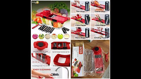 Multifunctional Vegetable Cutter