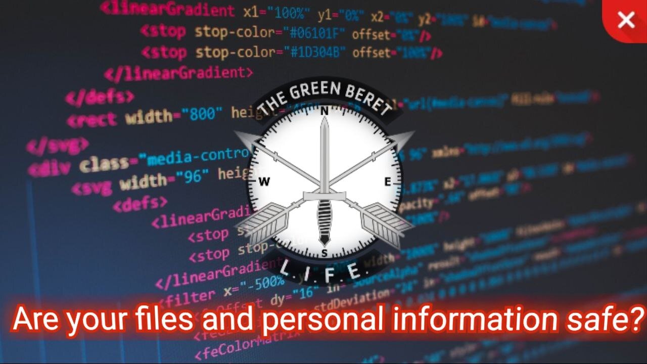 SCIF- [141] - Are your files safe, is your personal information safe?