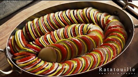 MAKING RATAOUILLE From Pixars Ratatouille Confit Byaldi