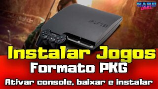 PS3 Tutorial - Jogos em PKG! Como instalar, ativar o console e licenças, dividir arquivos e mais!