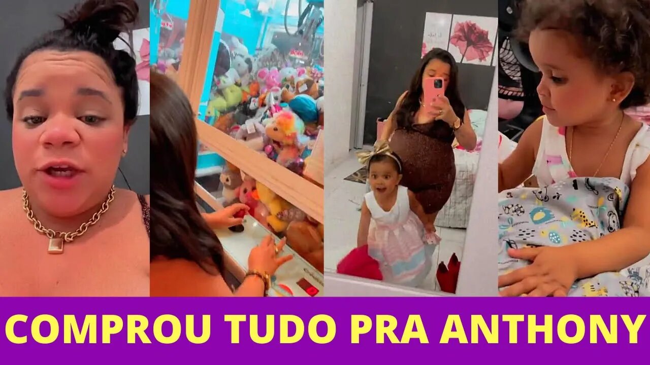 ANDRIELLY E JOYCE FORAM AS COMPRAS PARA ANTHONY IRMÃO DA ANDRIELLY | TURMA CARLINHOS MAIA