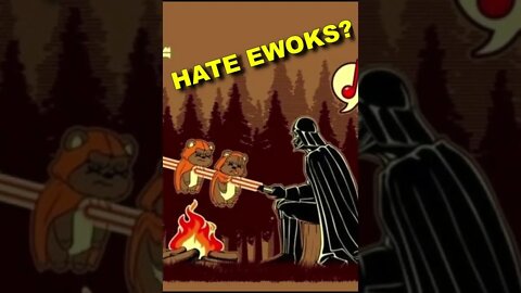 IF YOU HATE EWOKS THEN YOU'LL LOVE THIS DARK FORCES EASTER EGG!