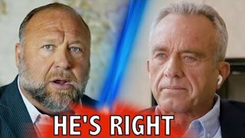 ALEX WAS RIGHT! - ROBERT F. KENNEDY JR. MAKES STUNNING REVELATION THAT WILL ROCK THE MEDIA